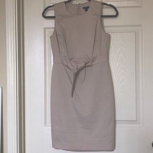 Fitted sateen dress